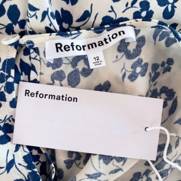 NEW Reformation Fauna Dress Milanesa 12 - Picture 10 of 16